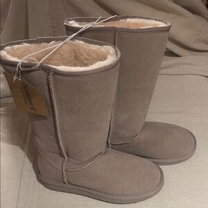 BearPaw Women's Brown Winter Boots